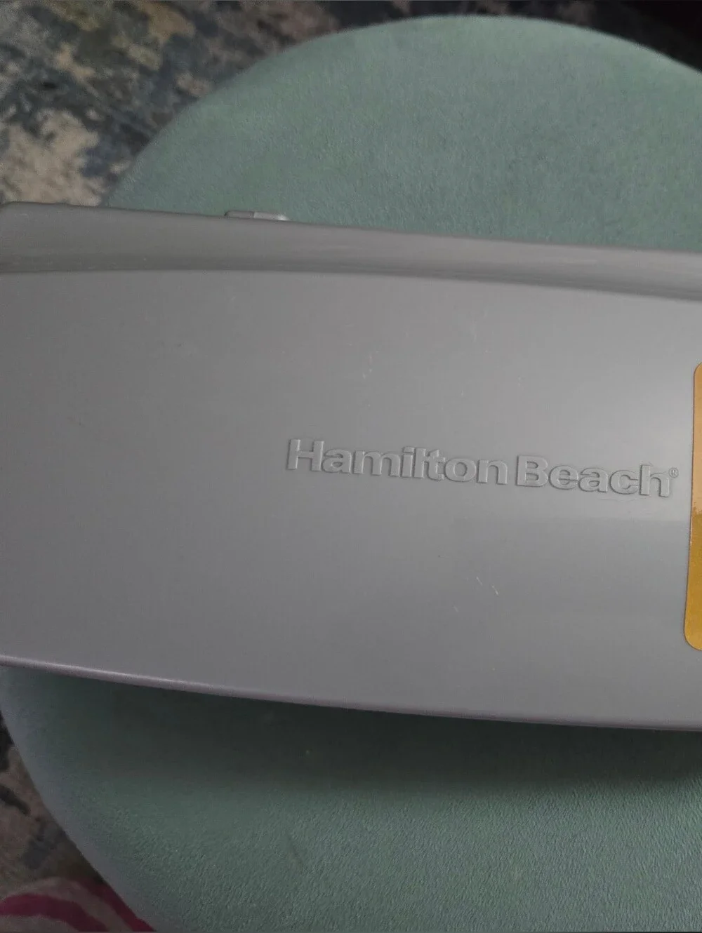 Hamilton Beach Electric Carving Knife Model 74250 Stainless Steel Blades Case